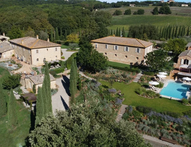 Ombroneta Estate aerial