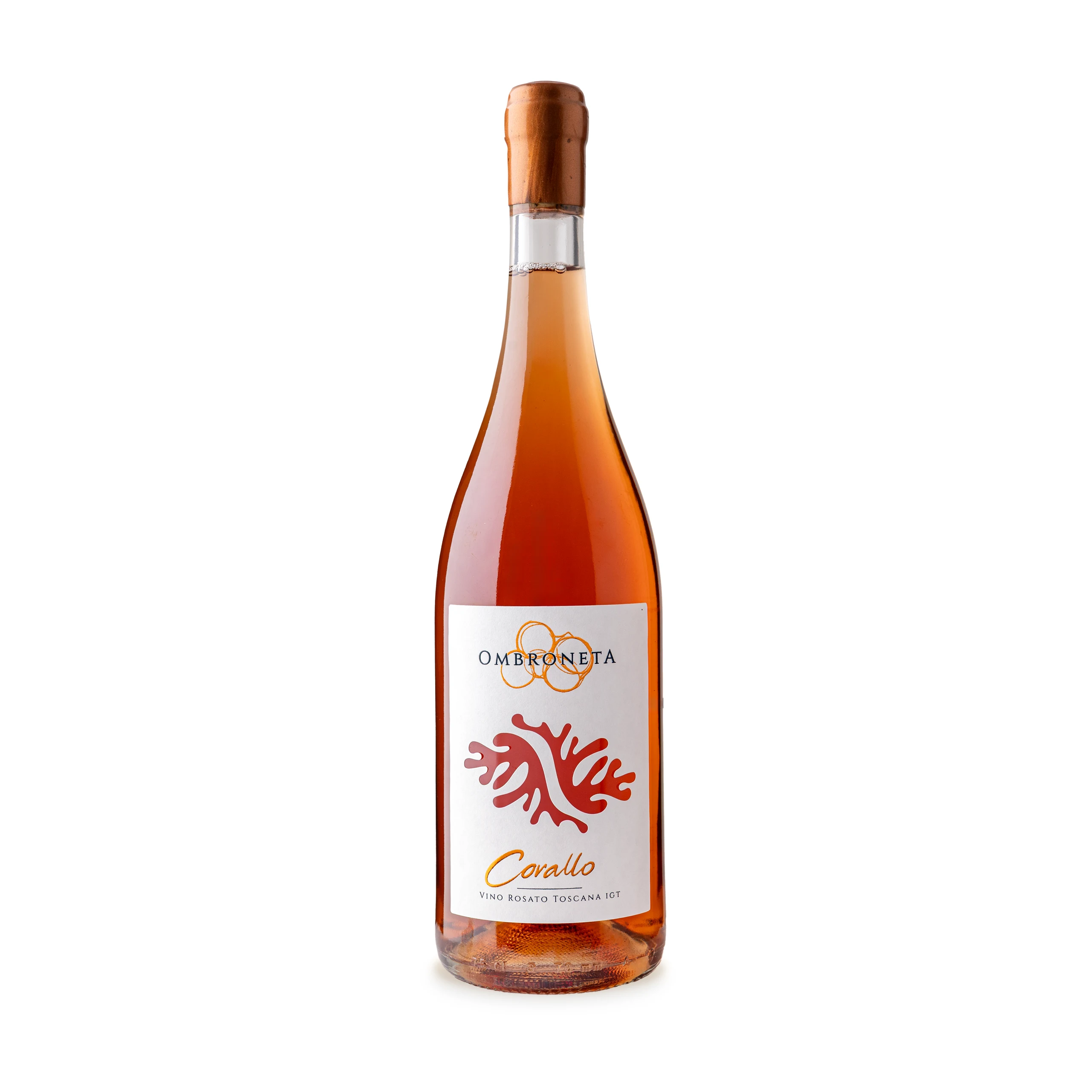 Ombroneta Corallo 2024 Bottiglia di vino Ombroneta Corallo 2024