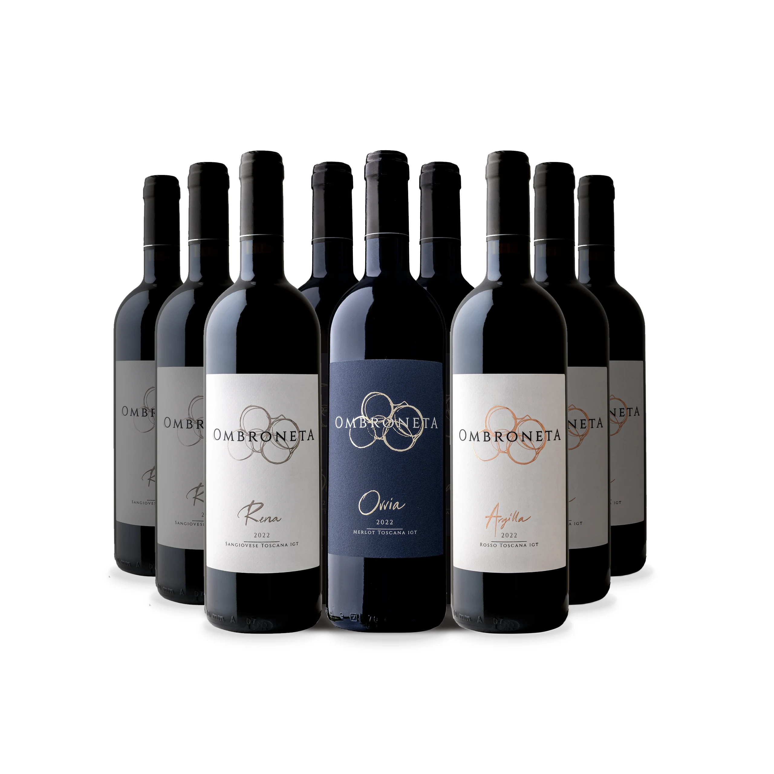 Ombroneta Tavola Collection bottles Ombroneta Tavola Collection bottles